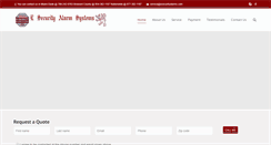 Desktop Screenshot of esecurityalarms.com
